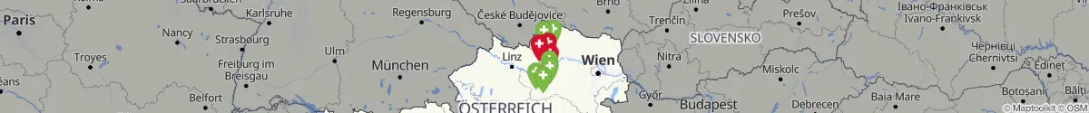 Kartenansicht für Apotheken-Notdienste in der Nähe von Altmelon (Zwettl, Niederösterreich)